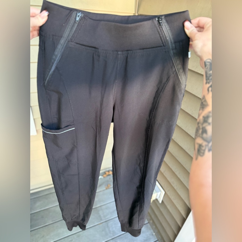 Cherokee Infinity Womens Scrub Jogger Pants in Black - 2 Available